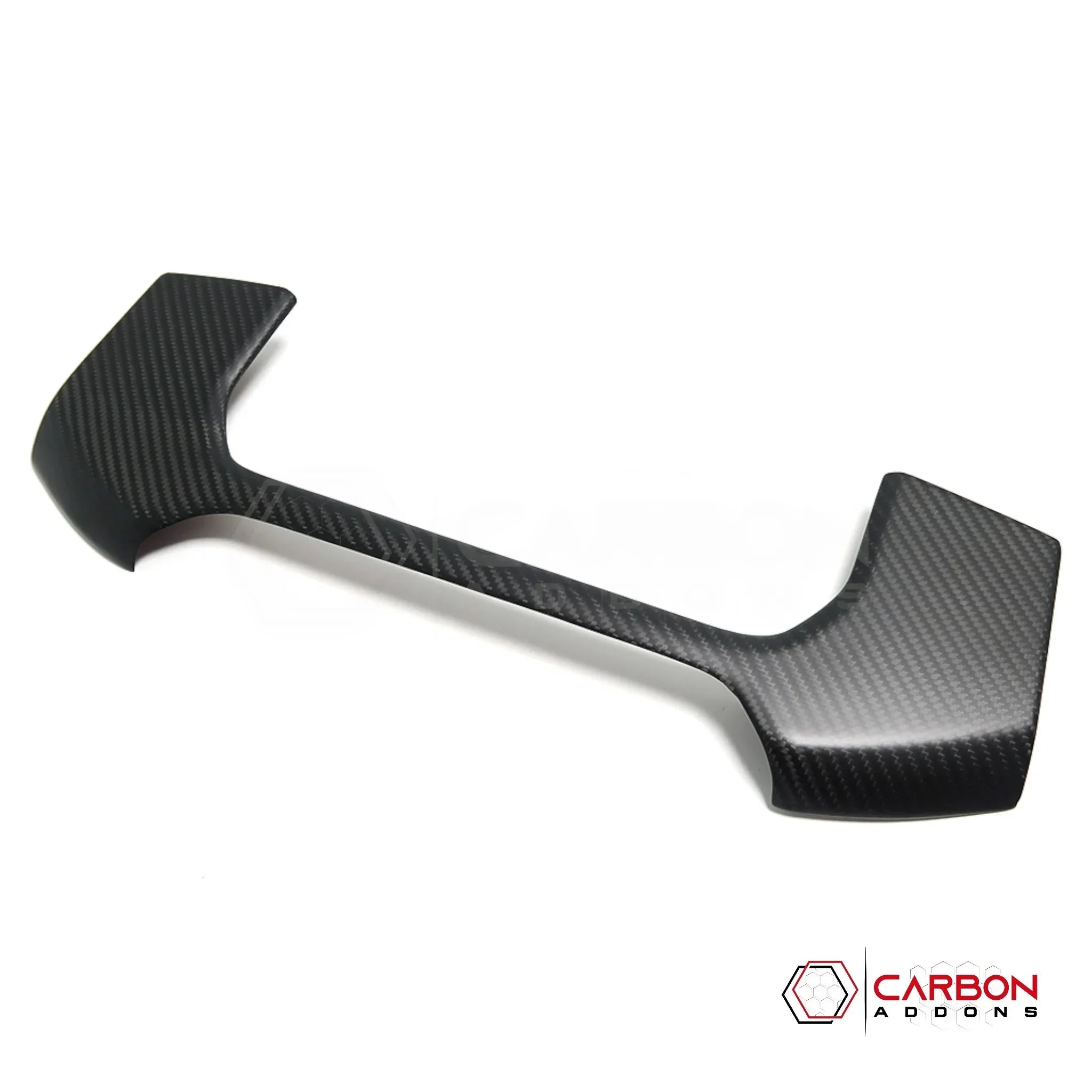 2019+ RAM 1500/TRX/RHO Infotainment Screen Upper Trim Hard Carbon Fiber Cover