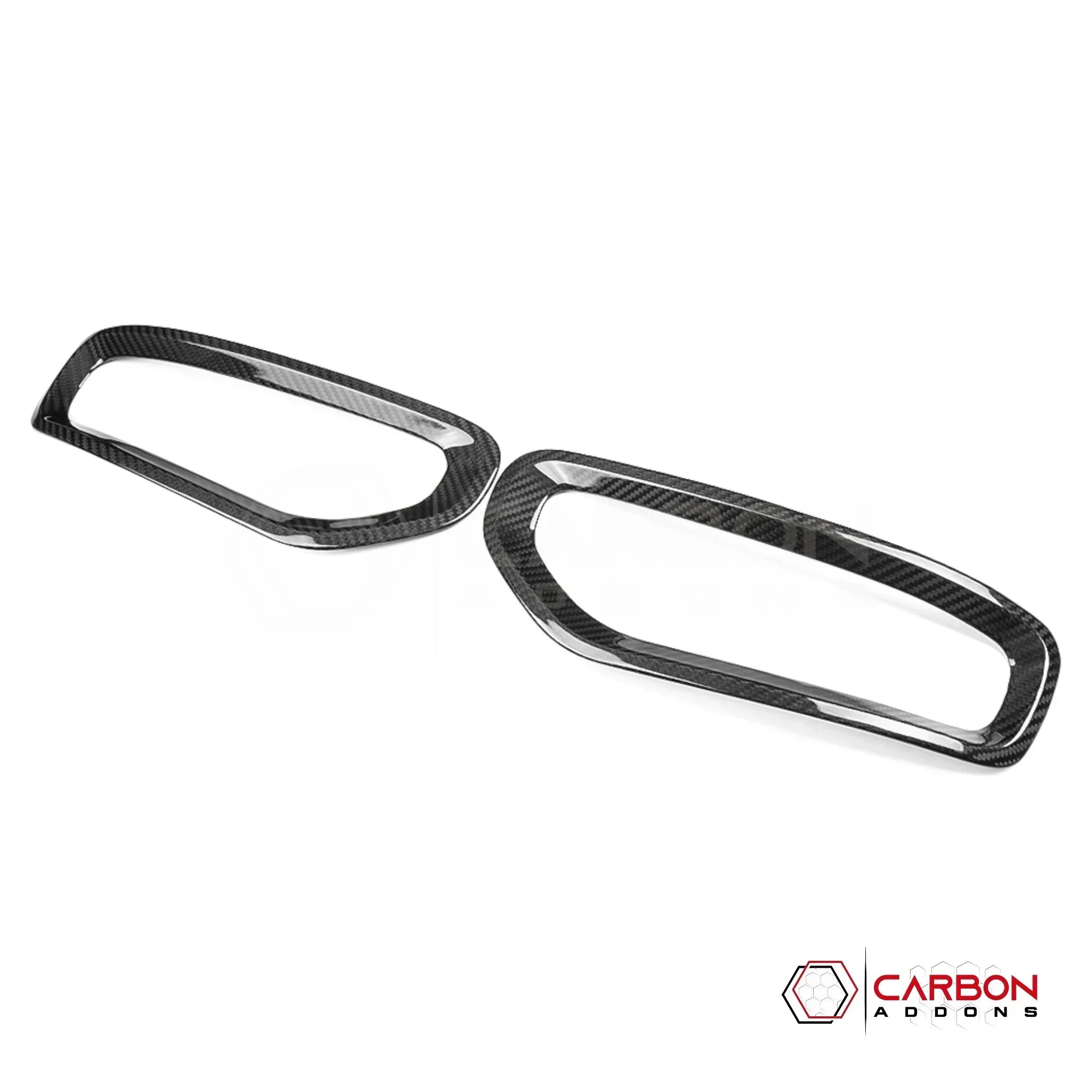 2019+ Ram TRX Carbon Fiber Fog Light Frame Covers