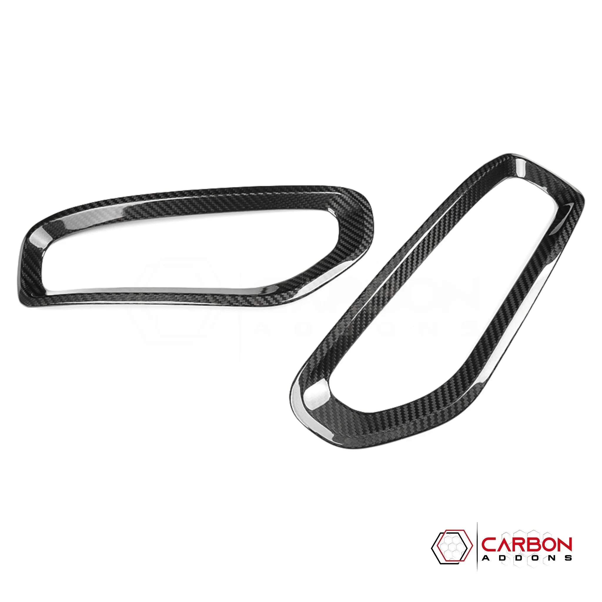 2019+ Ram TRX Carbon Fiber Fog Light Frame Covers
