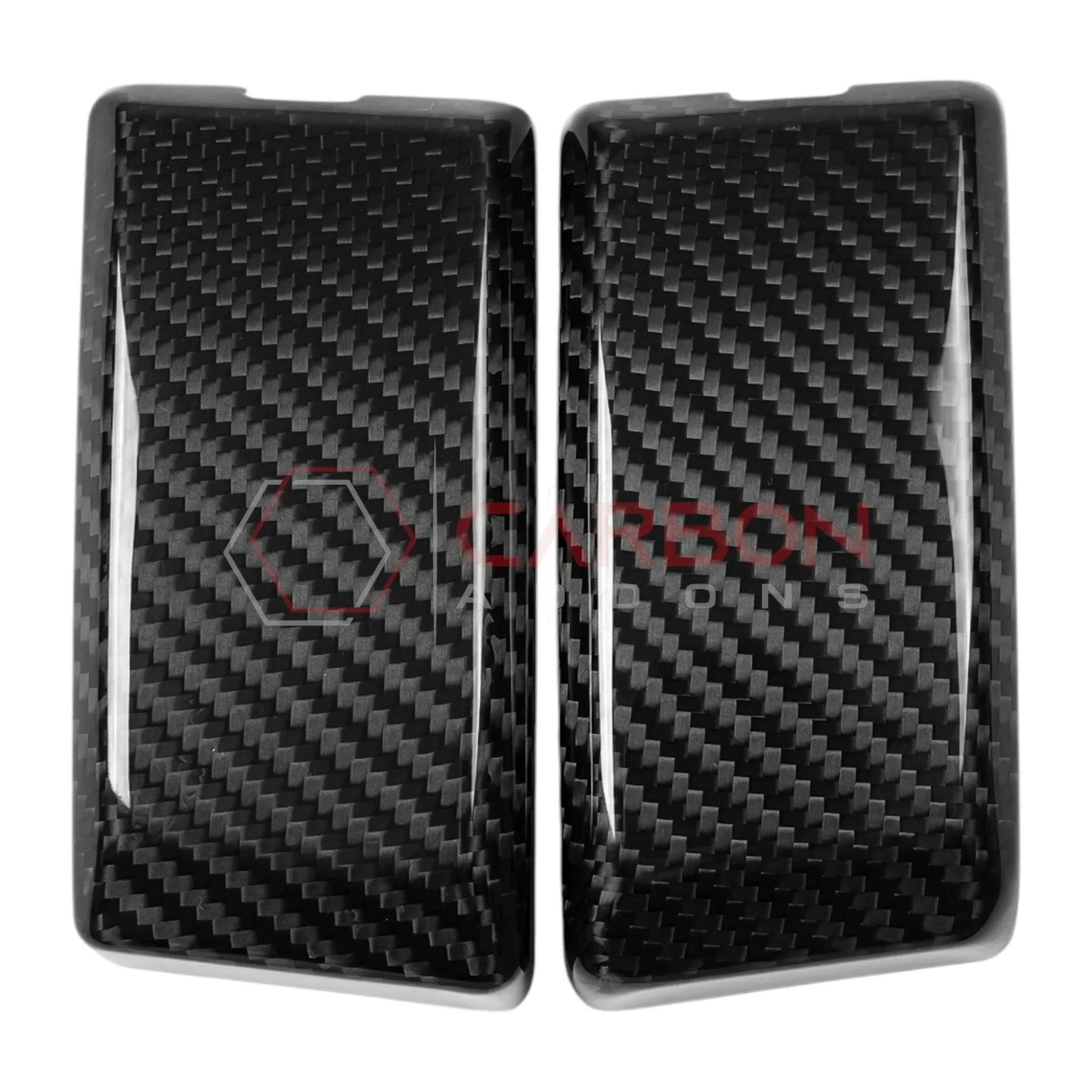 Real Carbon Fiber Front Roof Rack Mount Cover Trim Covers For 2021+ Bronco