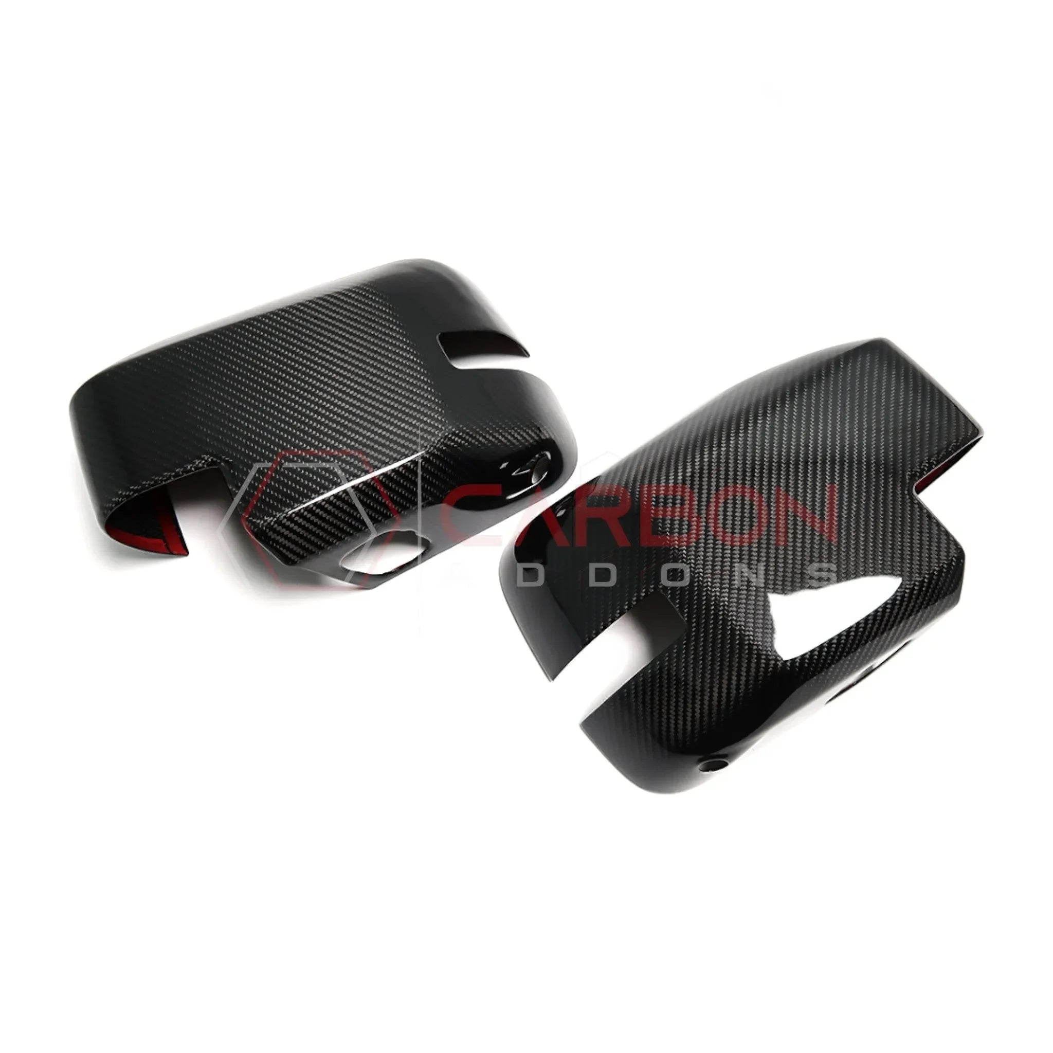 Real Carbon Fiber Mirror Cap Cover with Turn Signal For 2021+ Ford Bronco