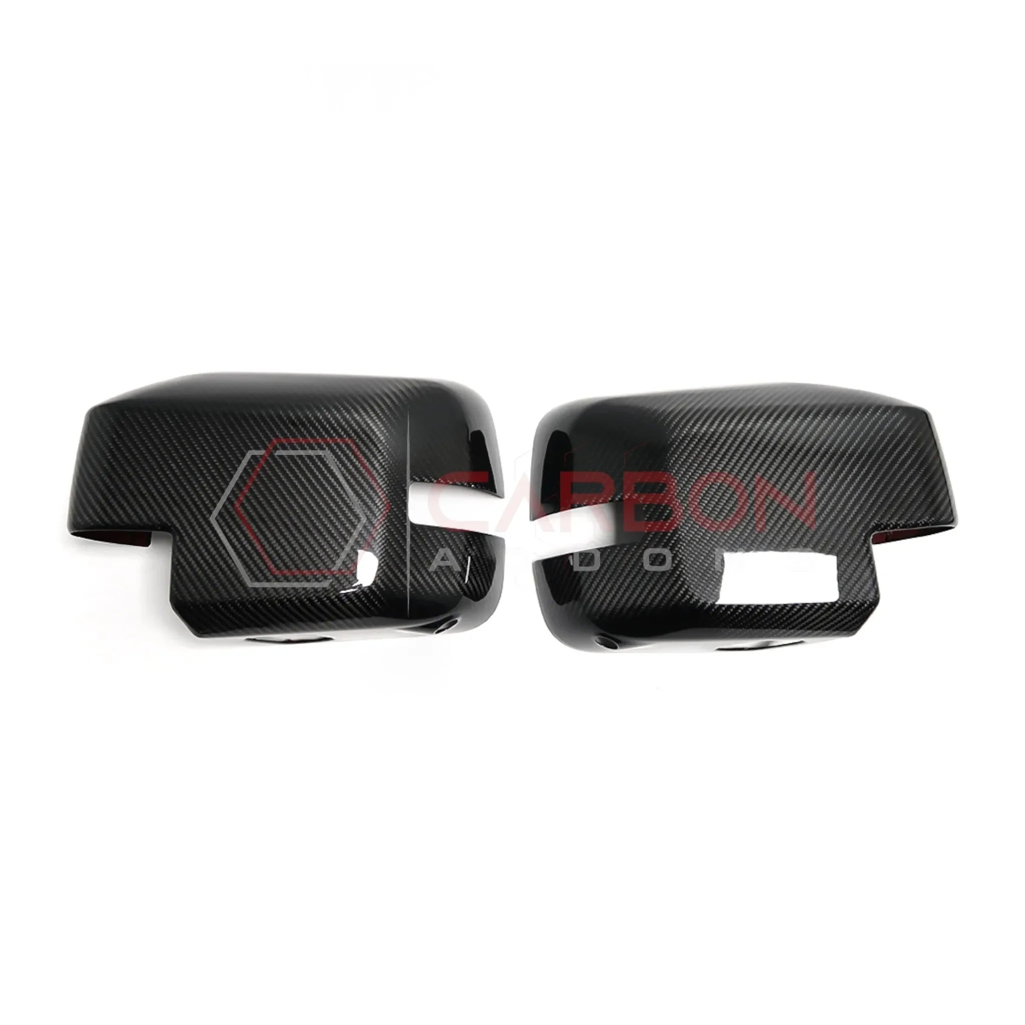 Real Carbon Fiber Mirror Cap Cover with Turn Signal For 2021+ Ford Bronco