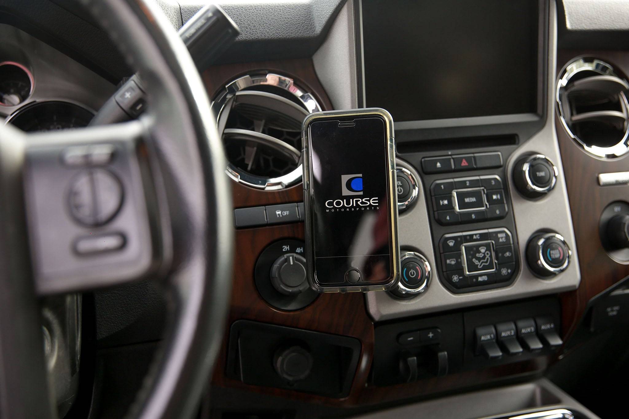 Direct Fit Phone Mount - Ford F250/F350/F450/F550 (2014-2016)
