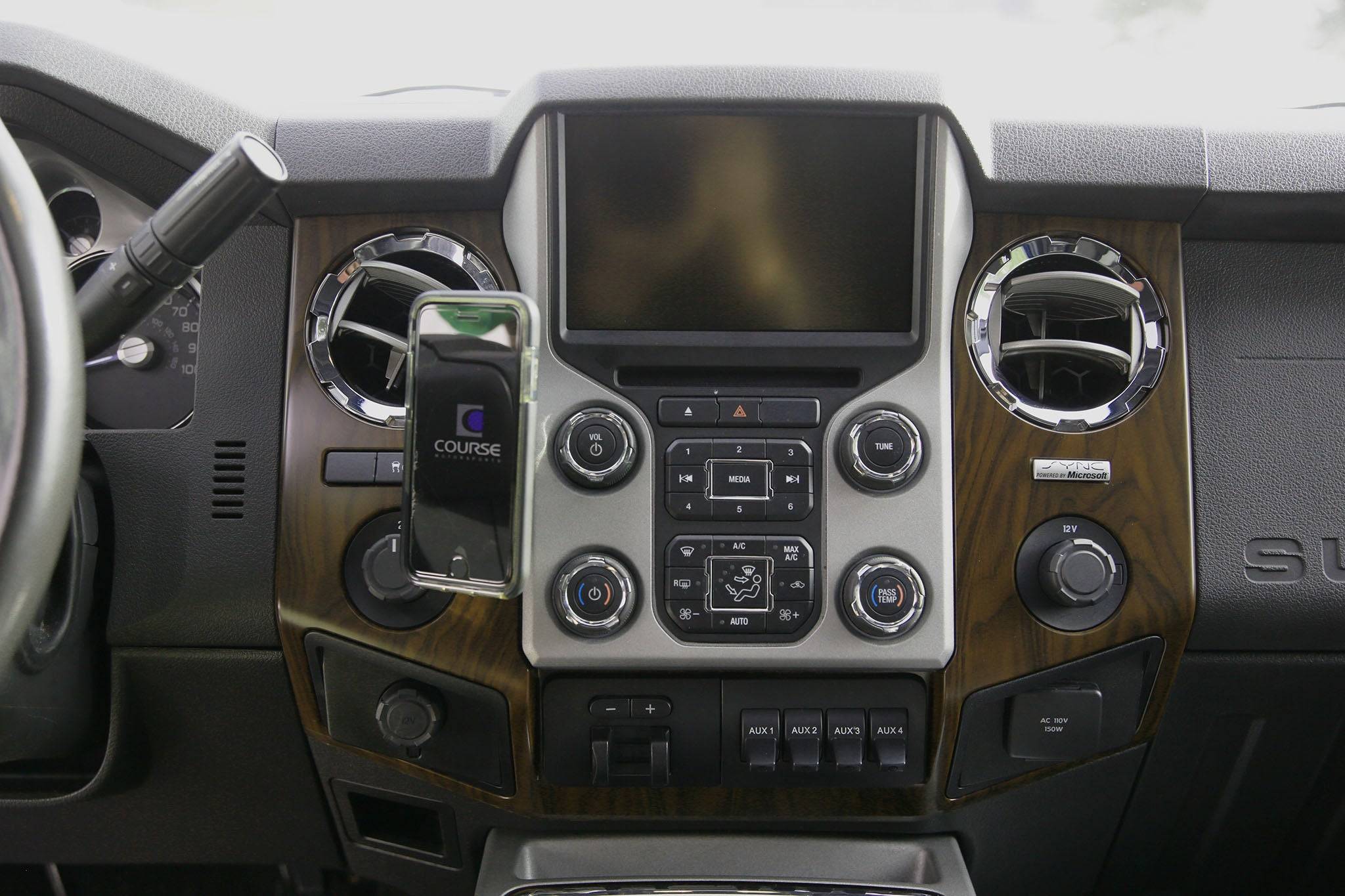 Direct Fit Phone Mount - Ford F250/F350/F450/F550 (2014-2016)