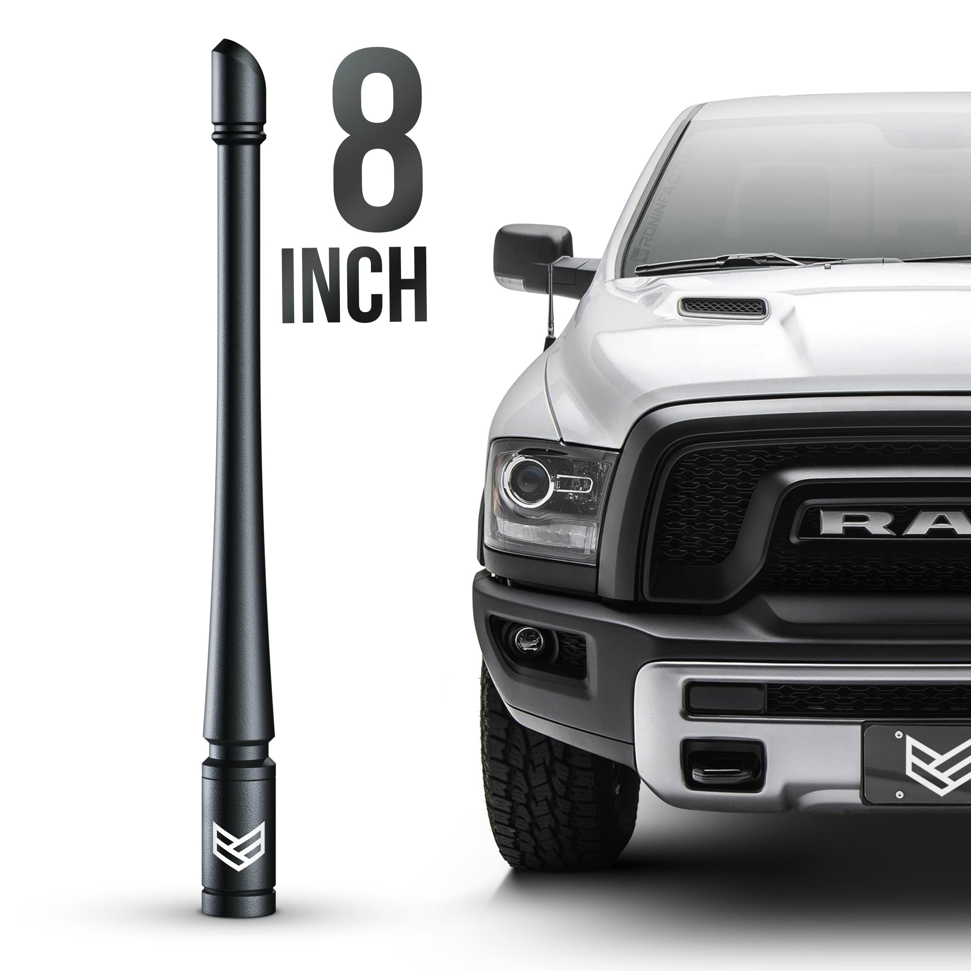 DODGE RAM TUFFLOCK® FLEXIBLE ANTENNA (8 INCH)