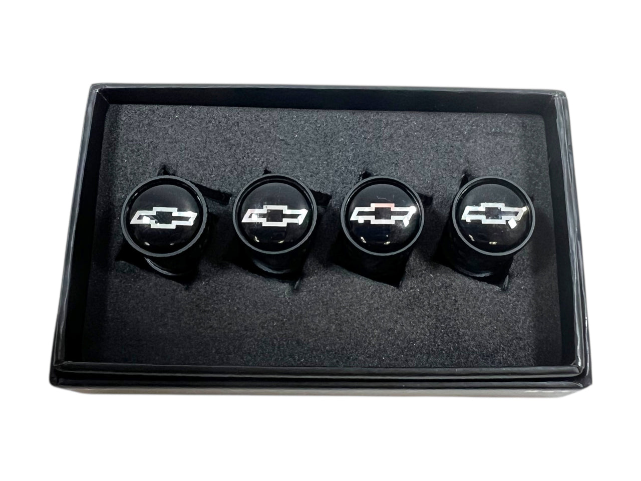 Chevrolet Carbon Fiber Valve Stem Caps