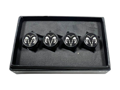 Ram Head Carbon Fiber Valve Stem Caps