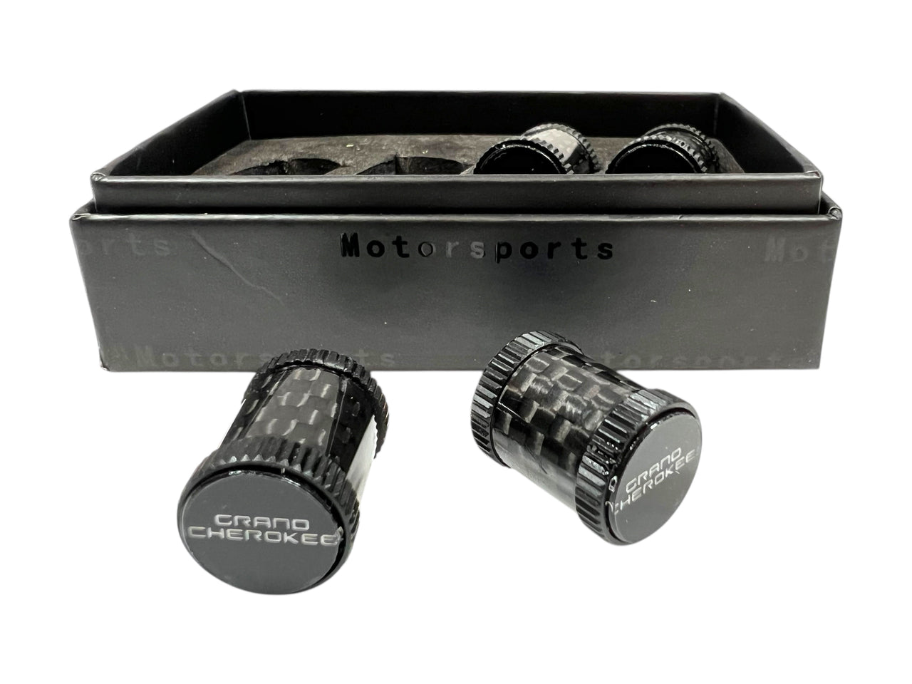 Jeep Grand Cherokee Carbon Fiber Valve Stem Caps
