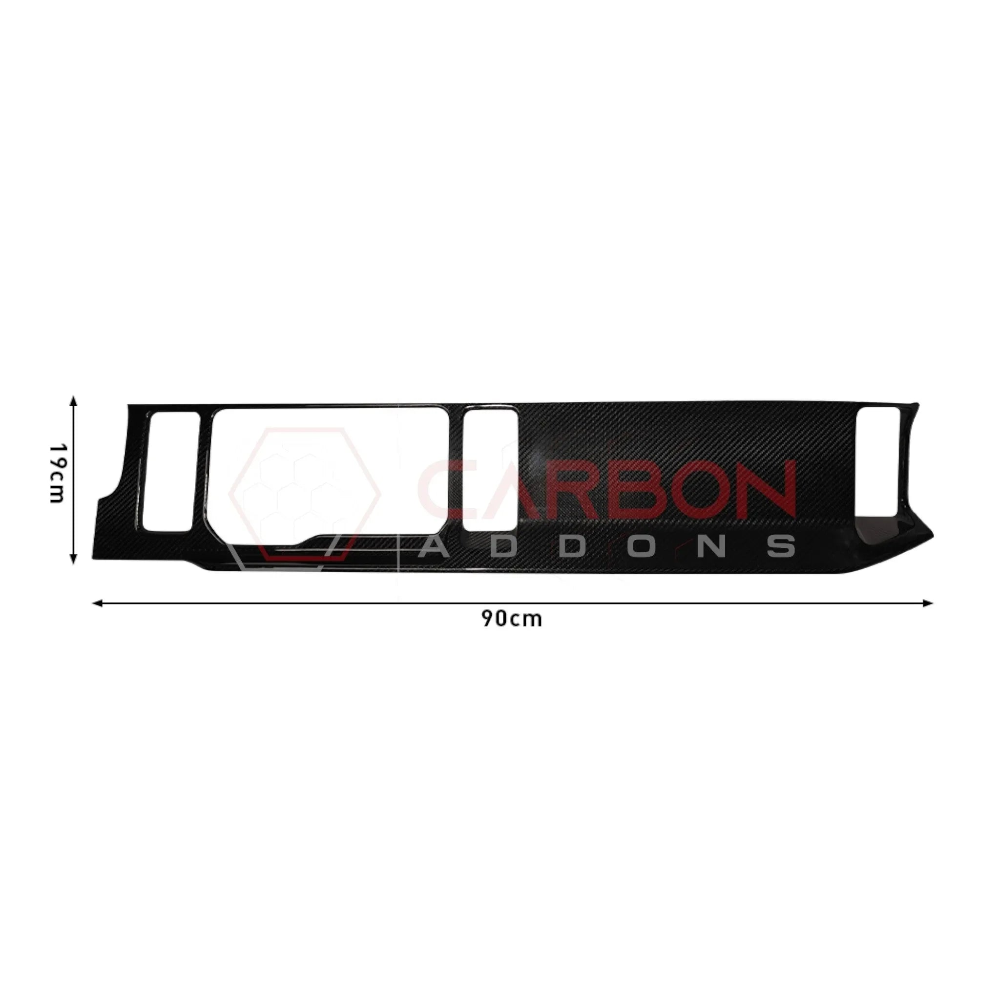 Real Carbon Fiber Dashboard Cover For 2021+ Ford Bronco