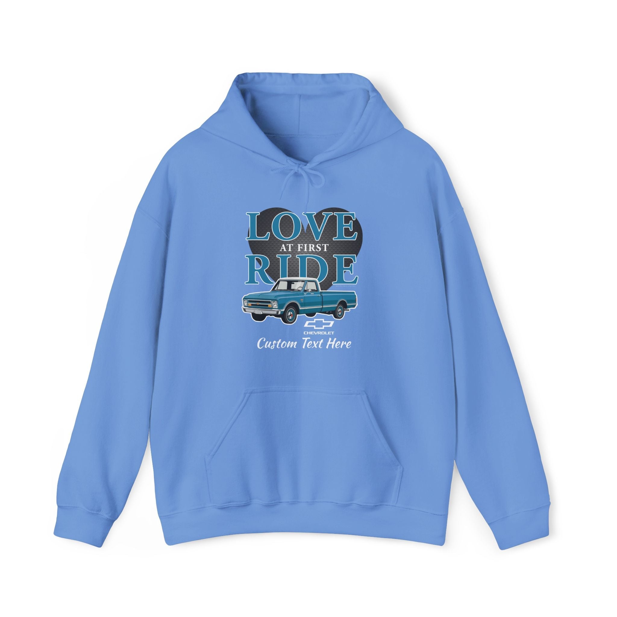 Chevrolet C10 Love at First Ride Personalized Hoodie