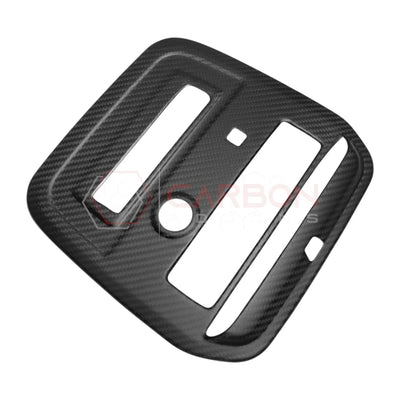 Real Carbon Fiber Overhead Reading Light Trim Cover For 2021+ Bronco