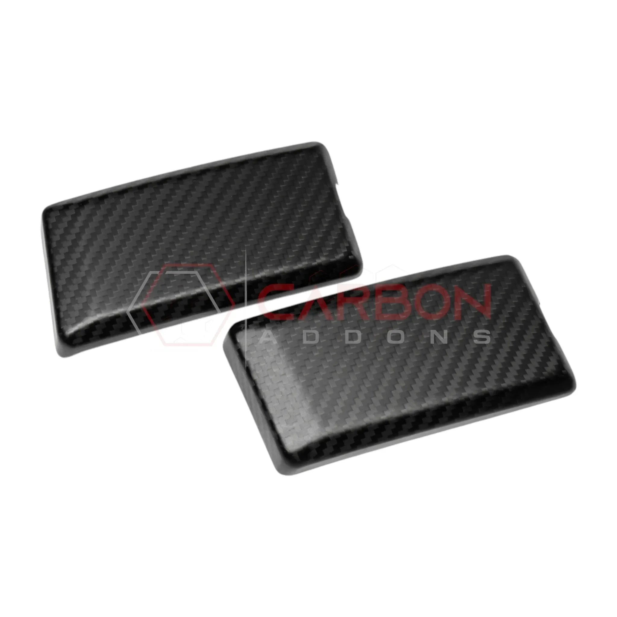 Real Carbon Fiber Front Roof Rack Mount Cover Trim Covers For 2021+ Bronco