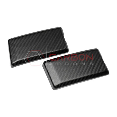 Real Carbon Fiber Front Roof Rack Mount Cover Trim Covers For 2021+ Bronco