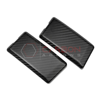 Real Carbon Fiber Front Roof Rack Mount Cover Trim Covers For 2021+ Bronco
