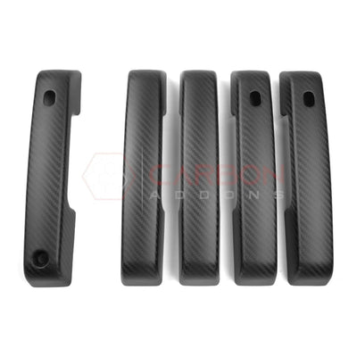 Real Carbon Fiber Exterior Door Handle Covers For 2021+ Ford Bronco