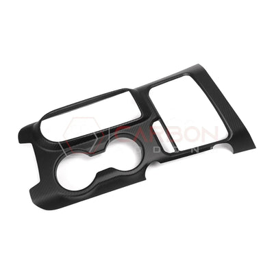 Real Carbon Fiber Center Console Cover For 2021-2024 Ford Bronco
