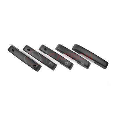 Real Carbon Fiber Exterior Door Handle Covers For 2021+ Ford Bronco