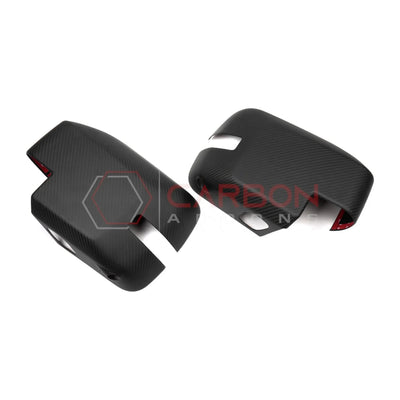 Real Carbon Fiber Mirror Cap Cover with Turn Signal For 2021+ Ford Bronco