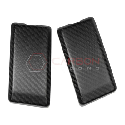 Real Carbon Fiber Front Roof Rack Mount Cover Trim Covers For 2021+ Bronco