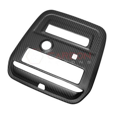 Real Carbon Fiber Overhead Reading Light Trim Cover For 2021+ Bronco