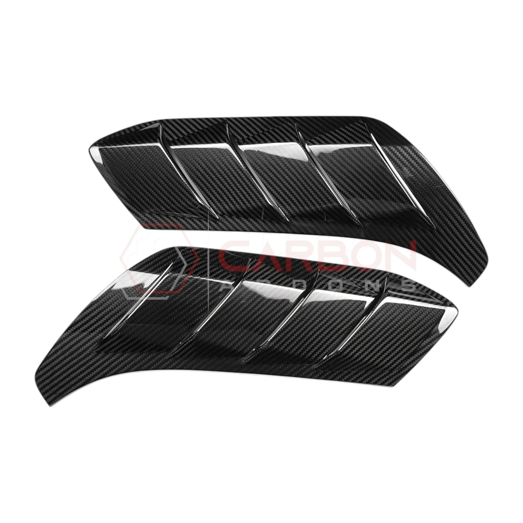 Real Carbon Fiber Fender Vent Trim Covers For 2021+ Bronco Raptor