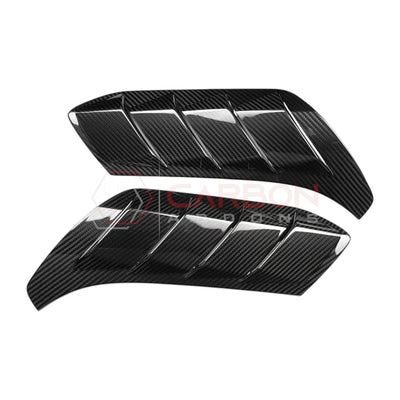 Real Carbon Fiber Fender Vent Trim Covers For 2021+ Bronco Raptor