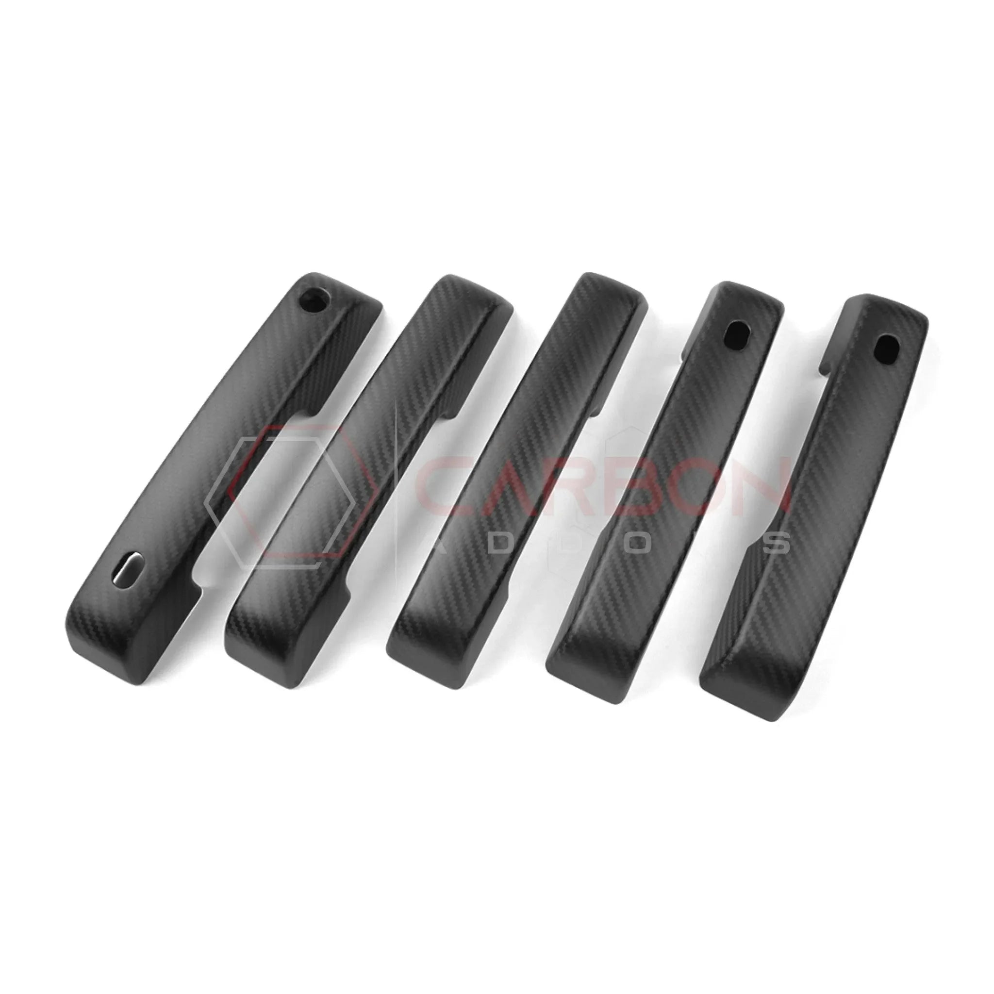Real Carbon Fiber Exterior Door Handle Covers For 2021+ Ford Bronco
