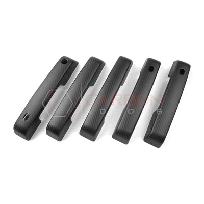 Real Carbon Fiber Exterior Door Handle Covers For 2021+ Ford Bronco