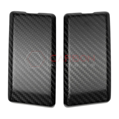Real Carbon Fiber Front Roof Rack Mount Cover Trim Covers For 2021+ Bronco
