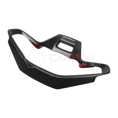 Real Carbon Fiber Steering Wheel Button Trim Cover For 2021+ Bronco