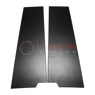 2021+ Ford Bronco 4-Door Real Dry Carbon Fiber B-Pillar Trim Covers (Glossy or Matte)