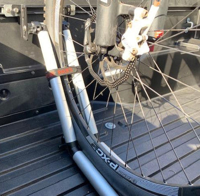Truck Rail System 2 Bike Rack Package - Sub-Compact & Compact