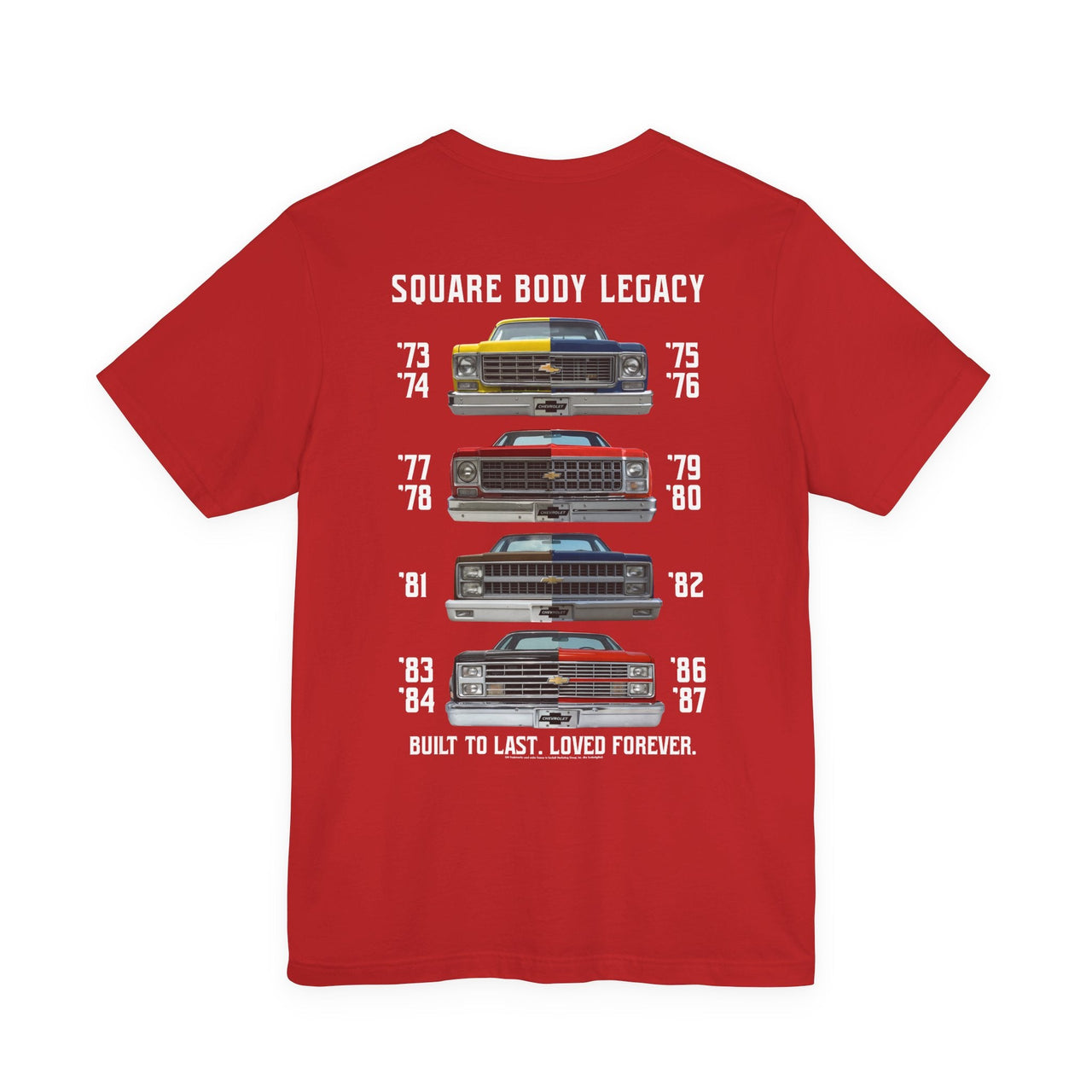 Chevrolet C10 Square Body Legacy Short Sleeve Tee – Evolution of an American Classic