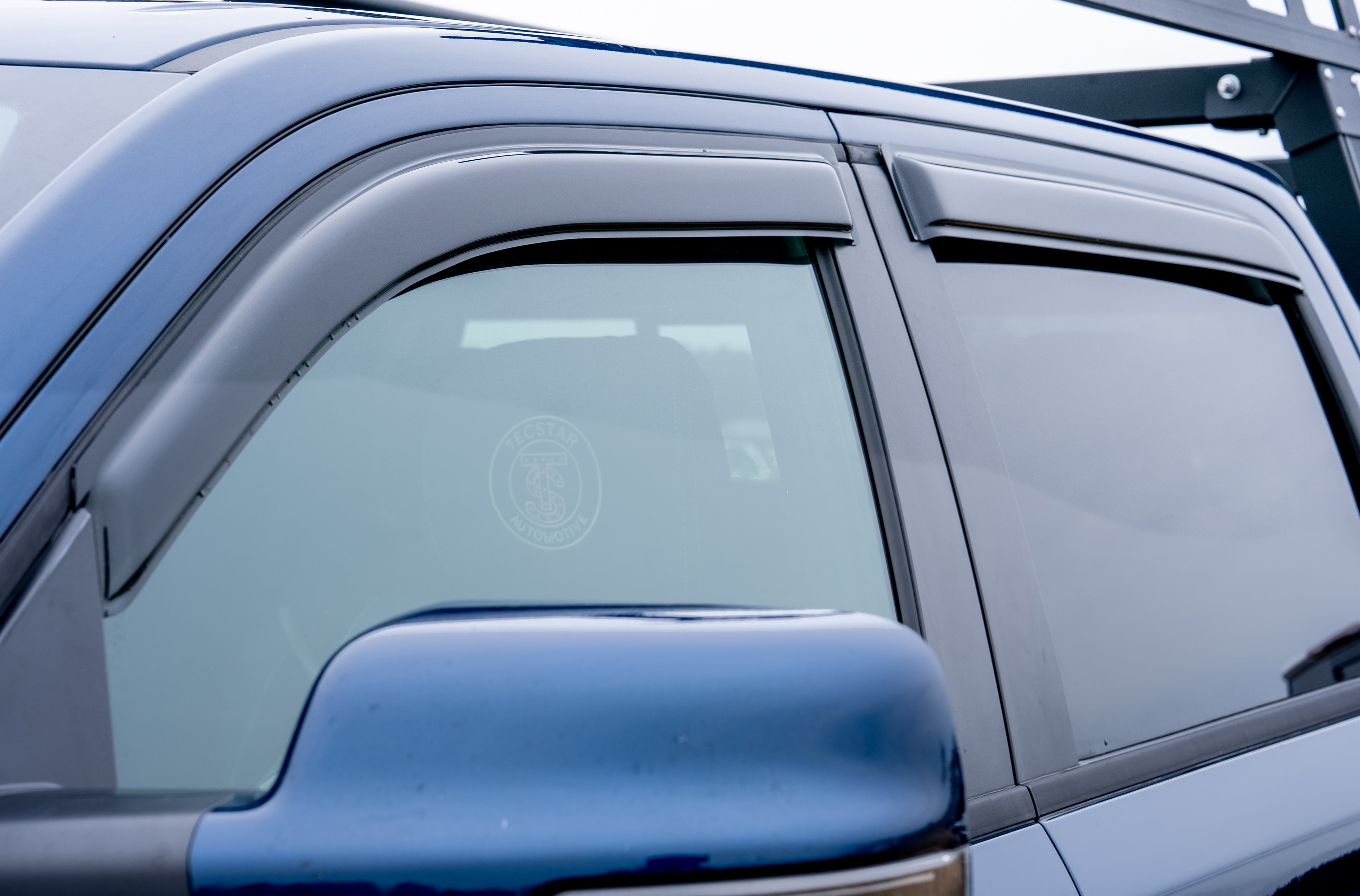 2015-2026 Ford F-150 Rain Guards Tape On | Black Horse Off Road - Image 2