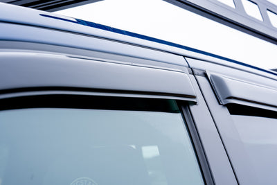 2006-2009 Hummer H3 Rain Guards Tape On | Black Horse Off Road - Image 2