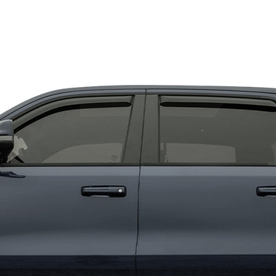 2014-2019 Sierra 1500 Rain Guards In Channel | Black Horse Off Road - Image 8