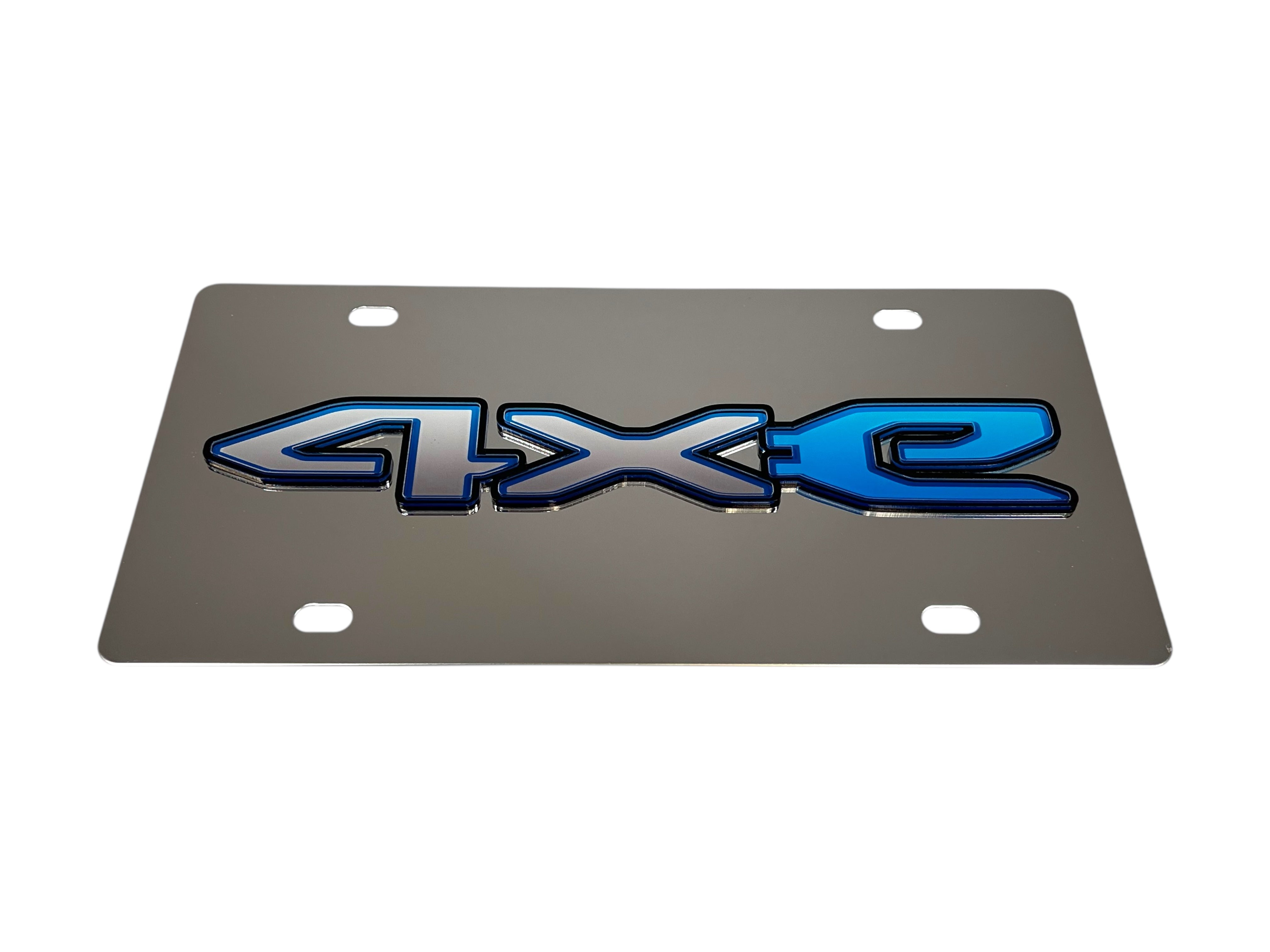 Jeep 4XE Stainless Steel License Plate