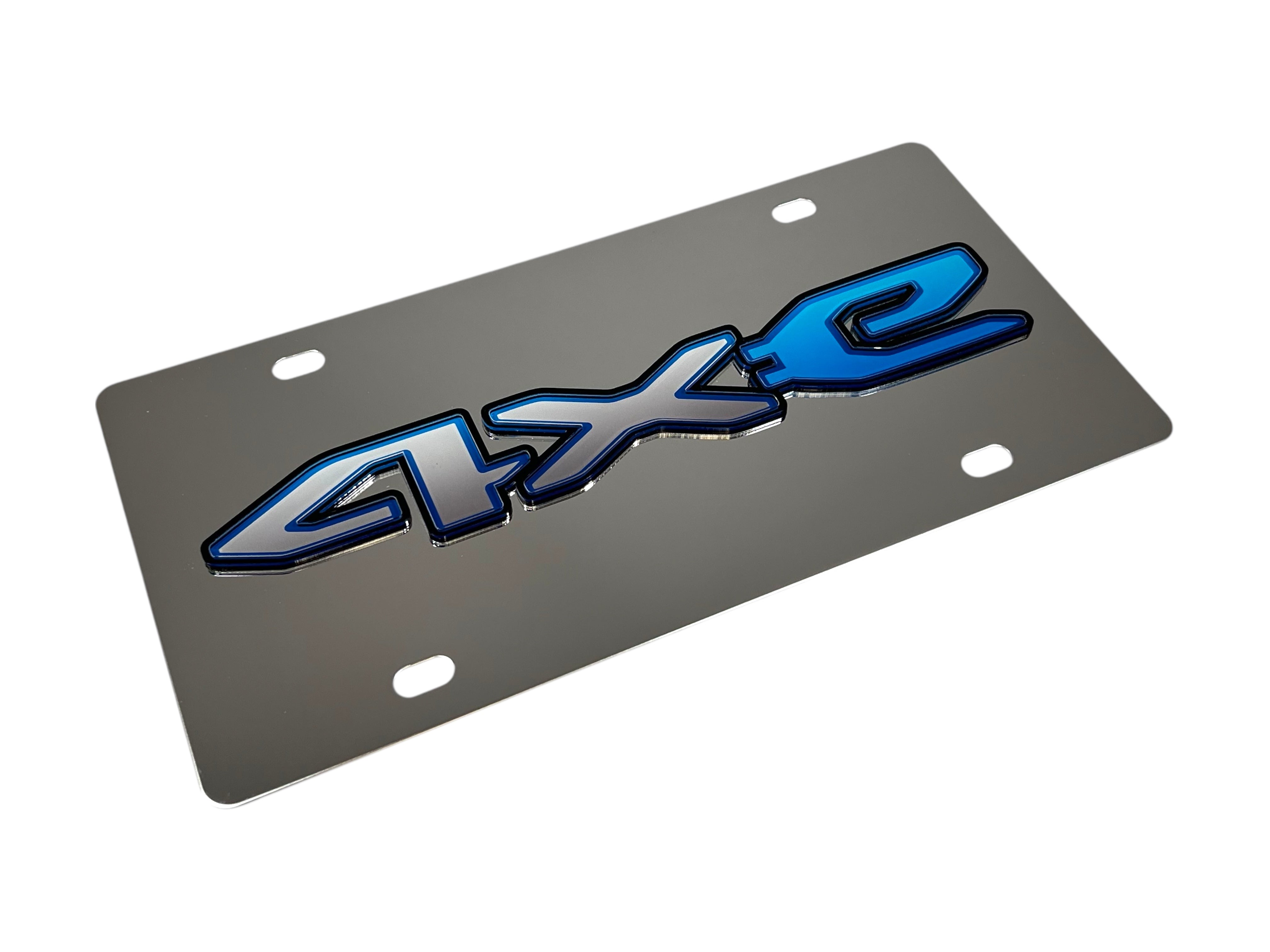 Jeep 4XE Stainless Steel License Plate
