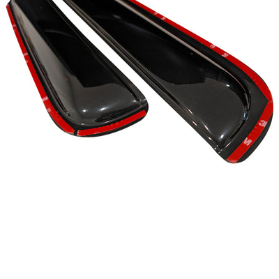 2016-2023 Toyota Tacoma Rain Guards In Channel | Black Horse Off Road - Image 3