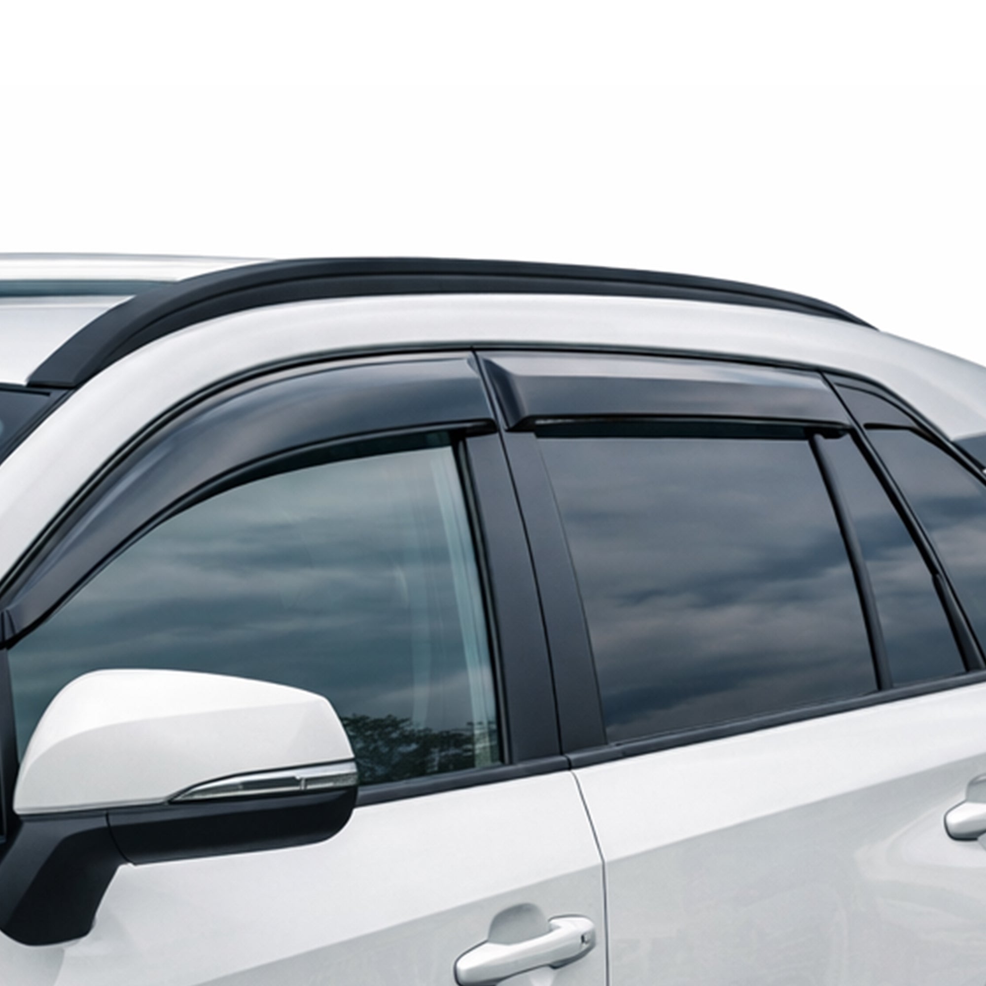 2020-2025 Toyota Rav4 Rain Guards In Channel | Black Horse Off Road - Image 4