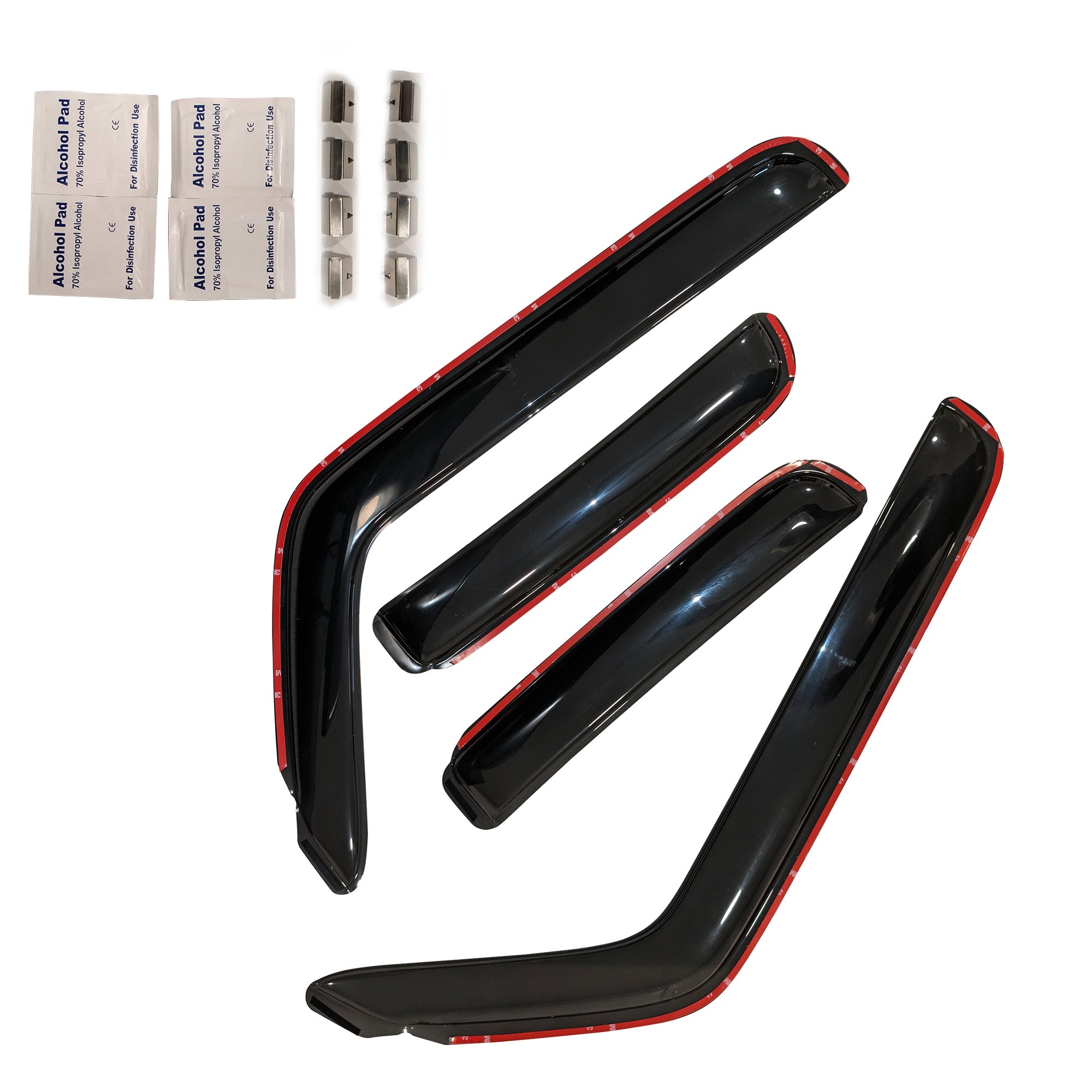 2022-2026 Nissan Frontier Rain Guards In Channel | Black Horse Off Road - Image 10
