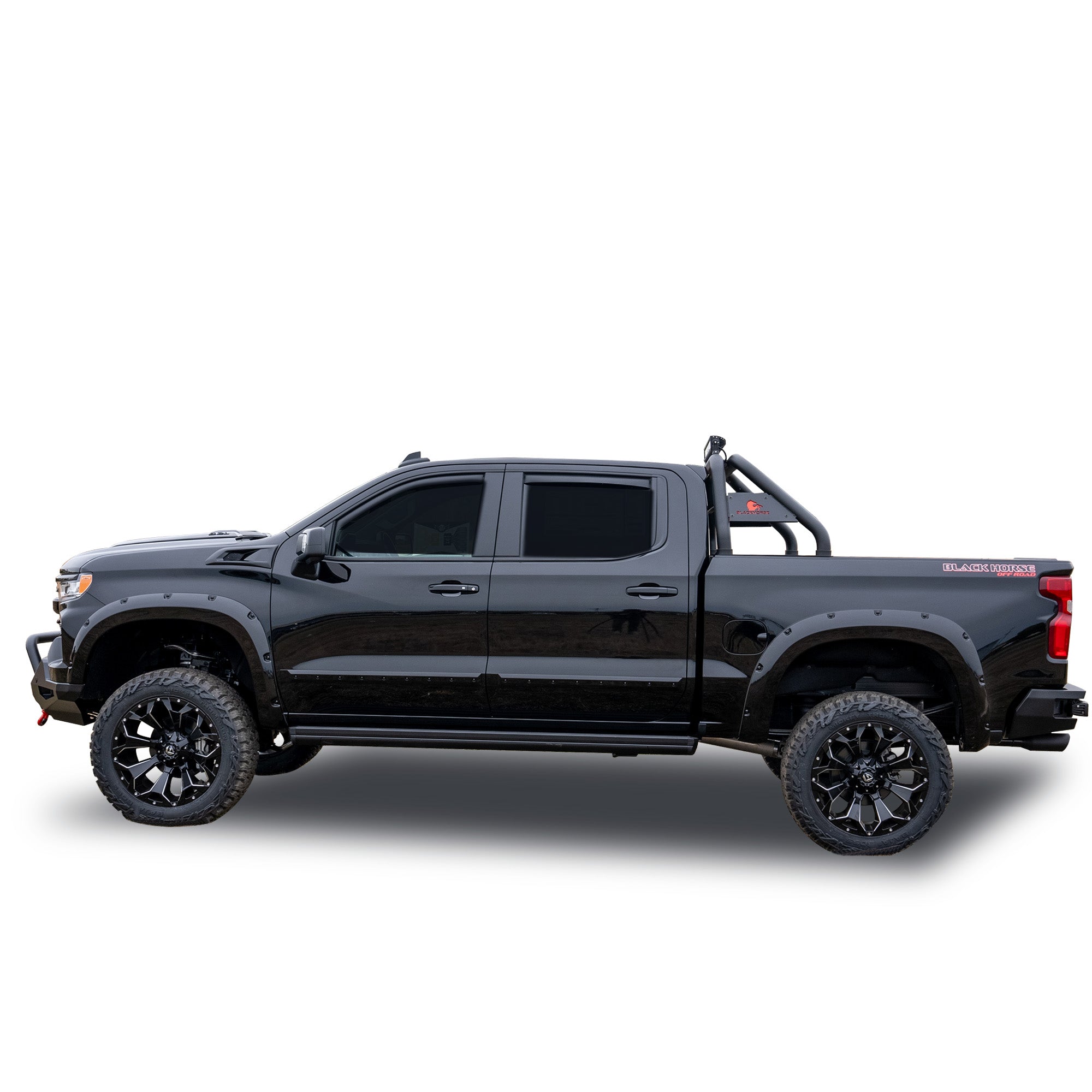 2019-2026 Sierra 1500 Rain Guards In Channel | Black Horse Off Road - Image 2