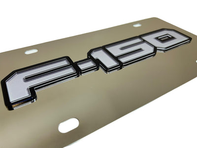 Ford F-150 Stainless Steel License Plate