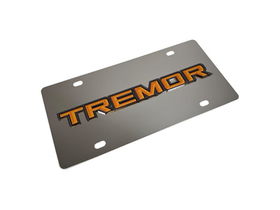 Ford Tremor Stainless Steel License Plate