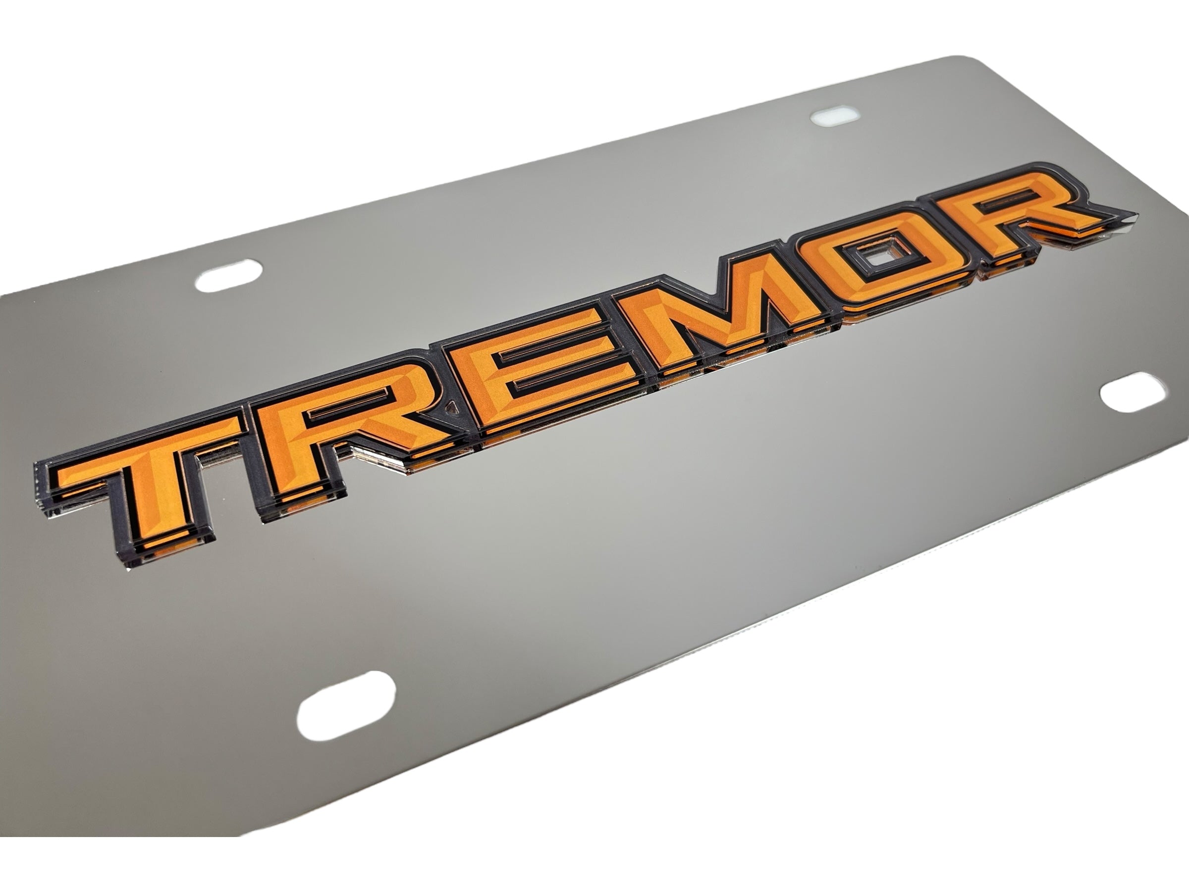 Ford Tremor Stainless Steel License Plate