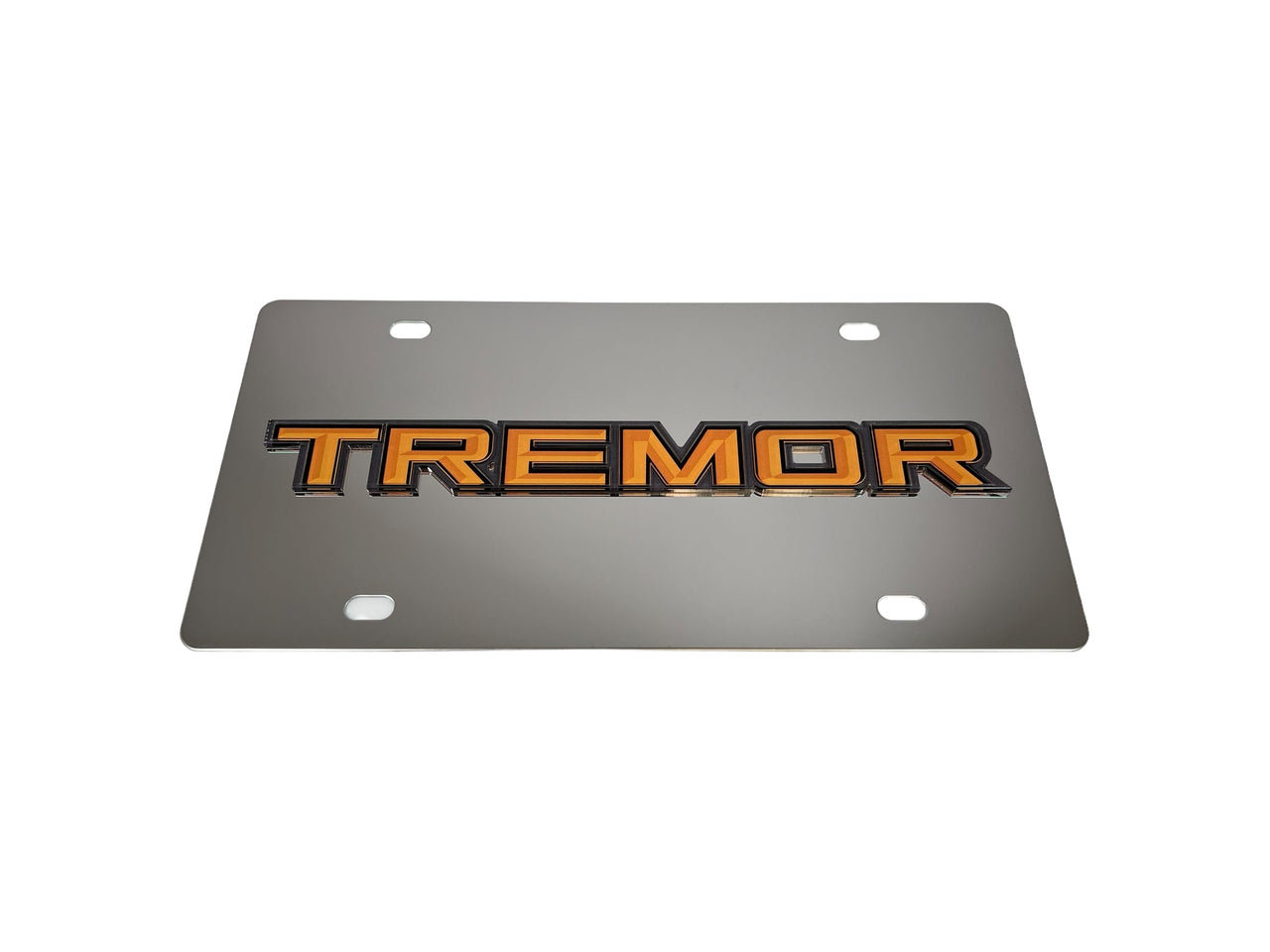 Ford Tremor Stainless Steel License Plate