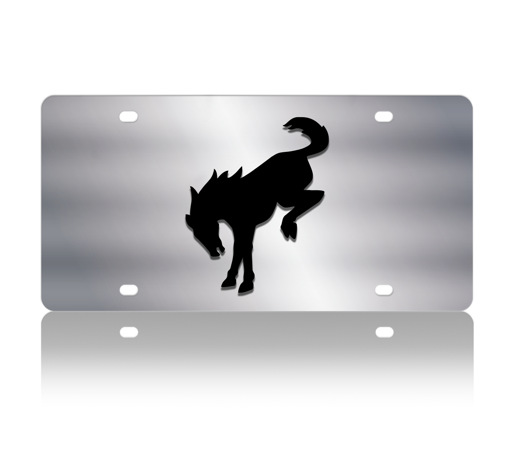 Ford Bronco Stainless Steel License Plate