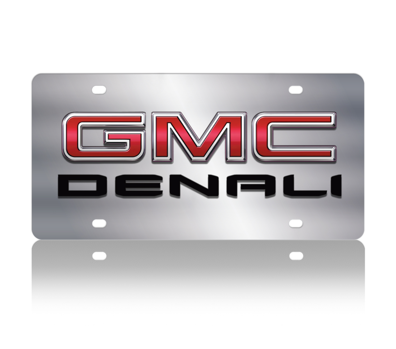 2019 GMC Denali Stainless Steel License Plate
