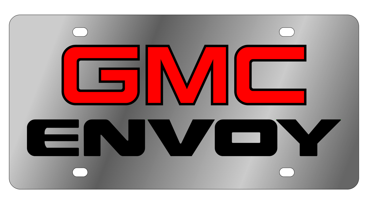 GMC Envoy Stainless Steel License Plate