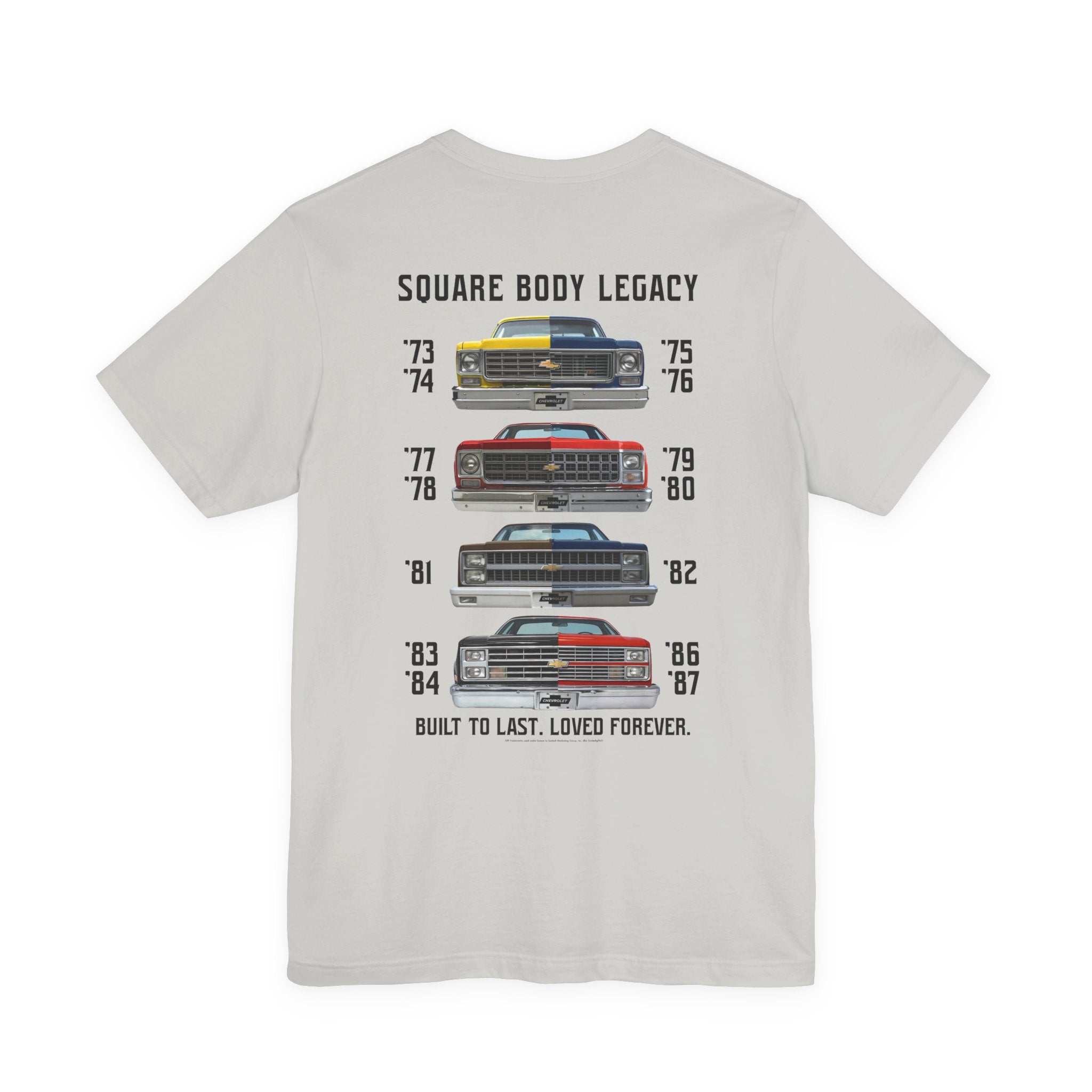 Chevrolet C10 Square Body Legacy Short Sleeve Tee – Evolution of an American Classic